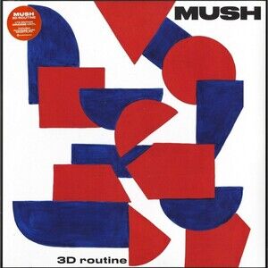 Mush – 3D Routine, Limited Edition, Orange, Colored Vinyl, Memphis Ind, 2020 NEW